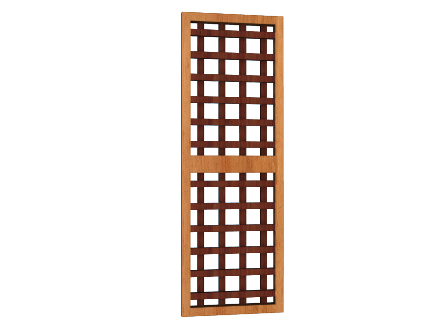 Four Inch Mahogany Grid