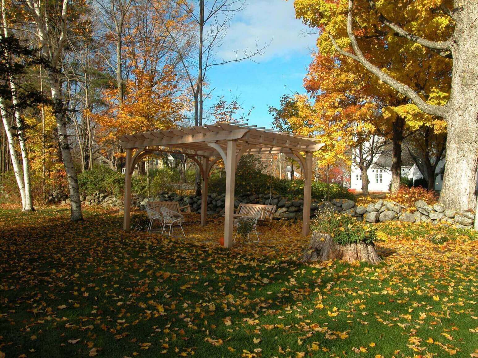 Post and Bracket Pergola No. BP2