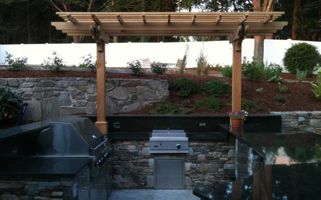 Outdoor Kitchen Pergola No. KP3