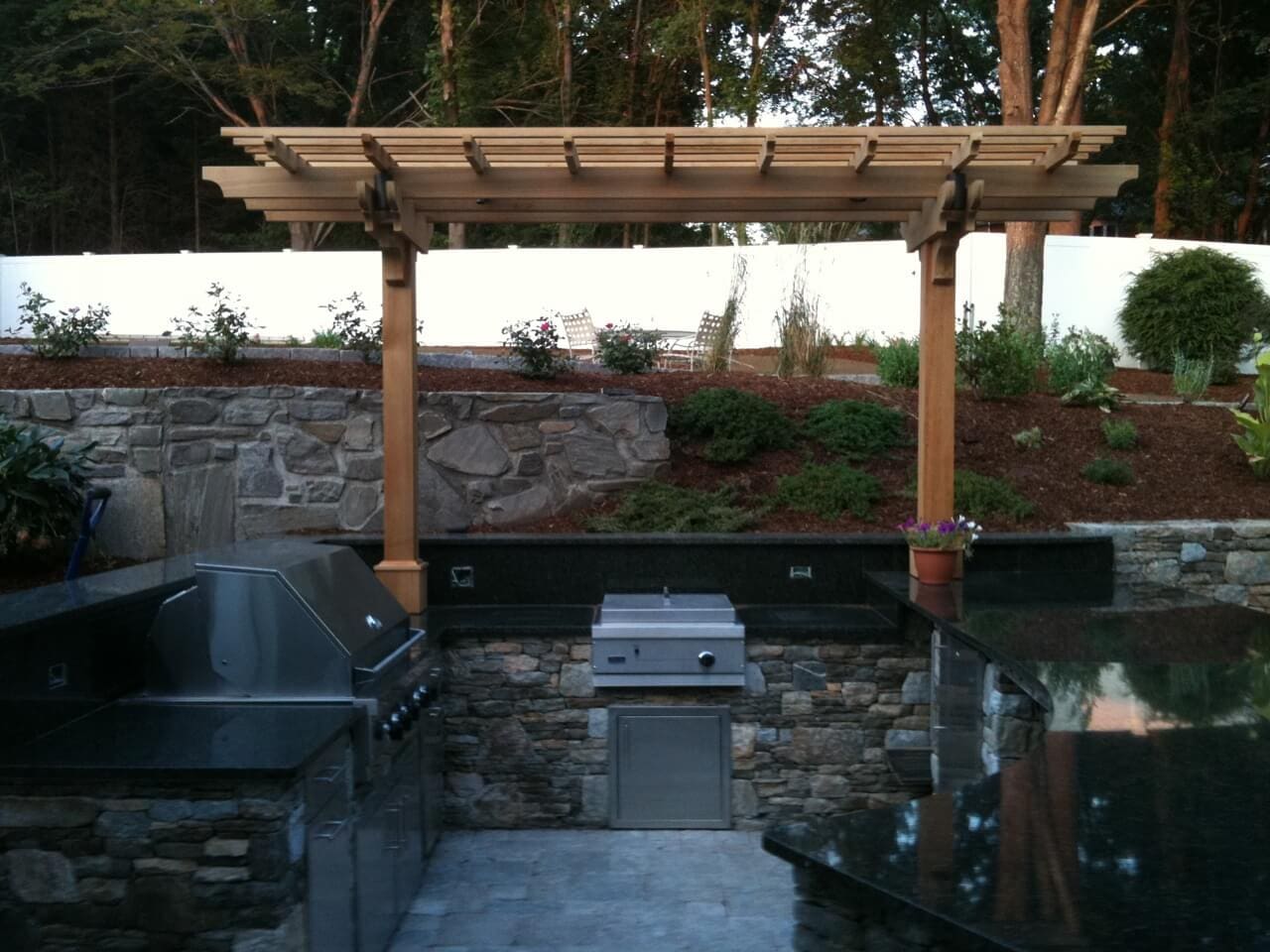Outdoor Kitchen Pergola No. KP3