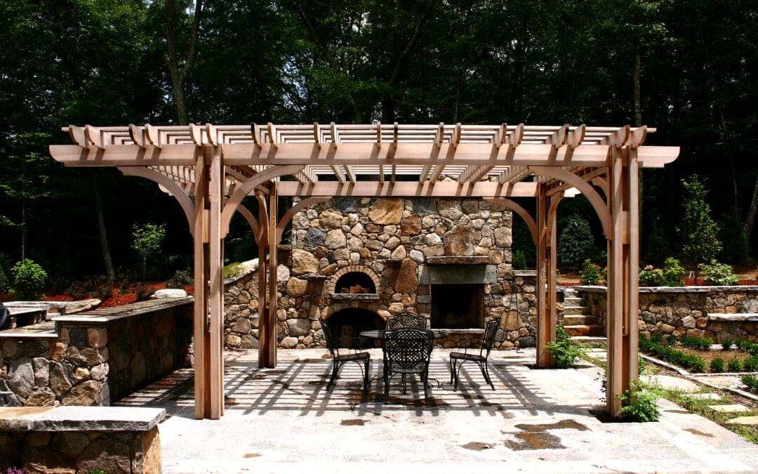Outdoor Kitchen Pergola No. KP4