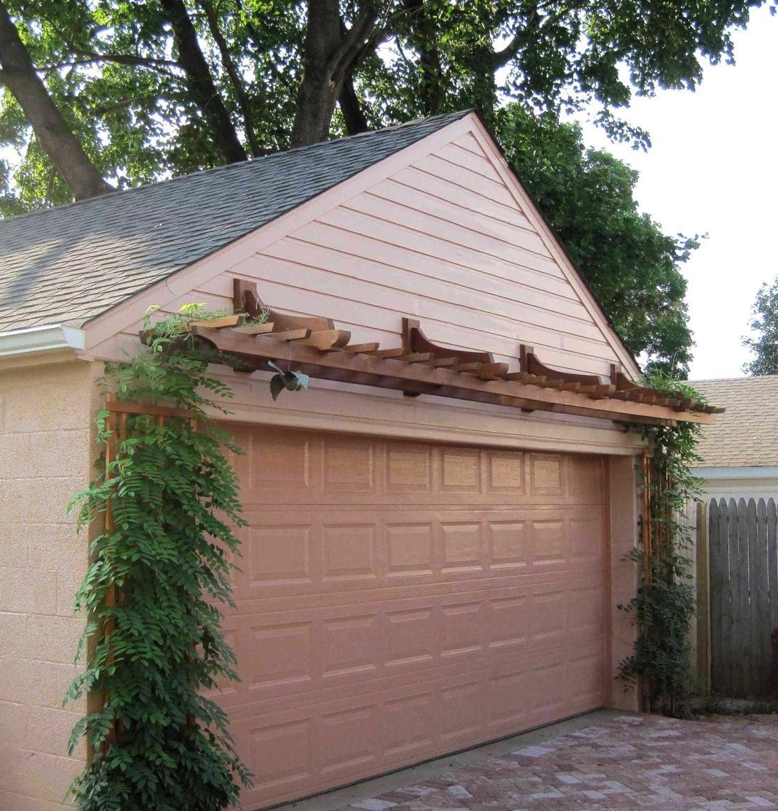 Garage Pergola