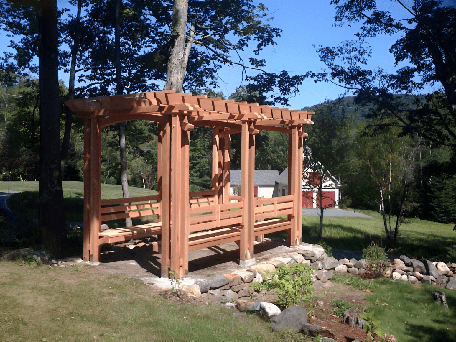 Contemporary/Transitional Pergola No. CTP11